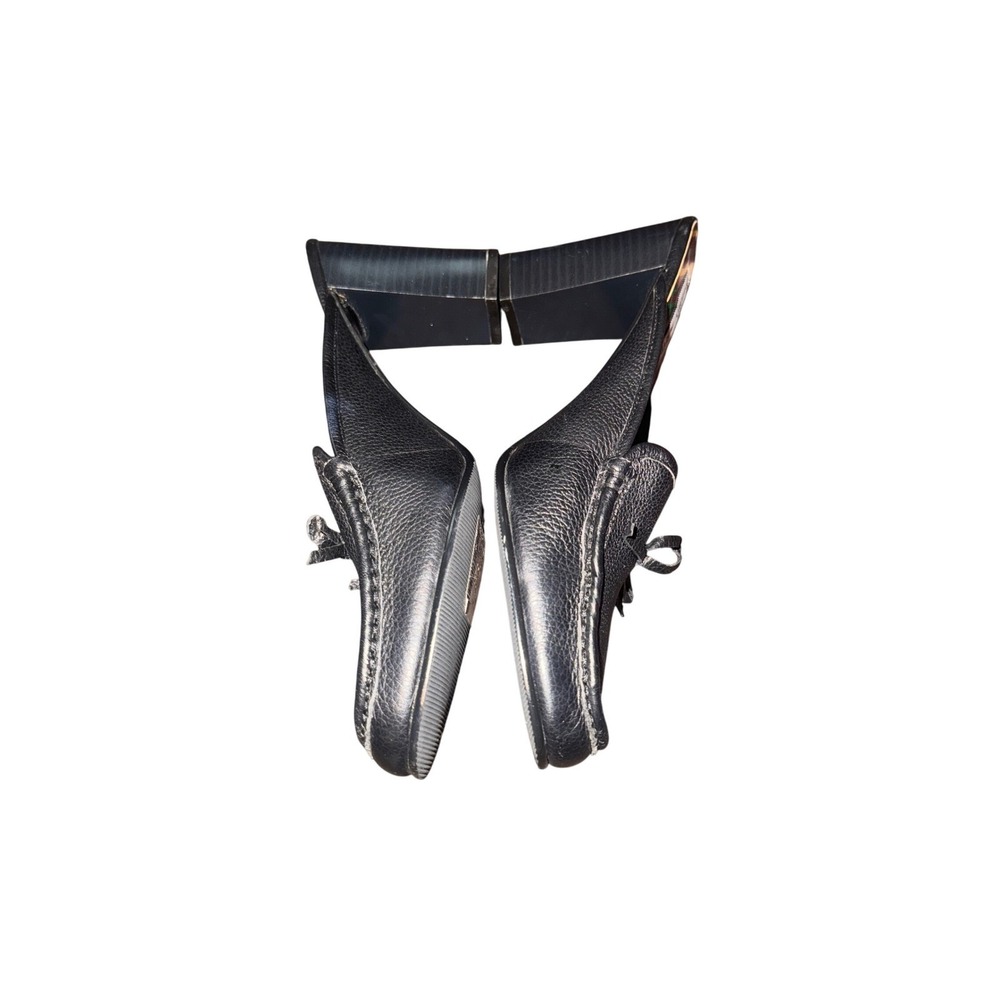Tommy Girl | Hilfiger y2k Deadstock heeled mules black size 9.5 - Picture 3 of 6